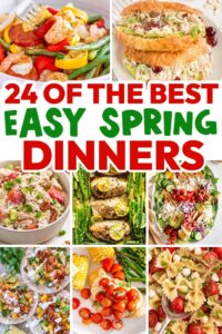 spring dinner recipes healthy