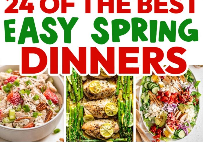 spring dinner recipes healthy