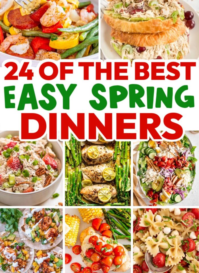 spring dinner recipes healthy