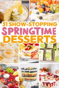 springtime desserts