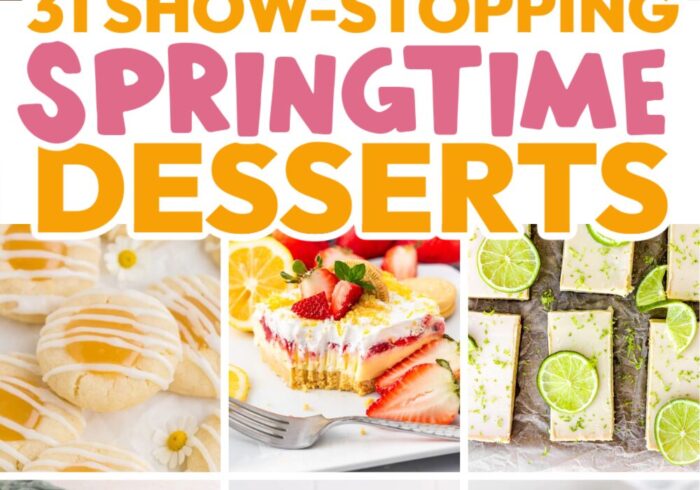 springtime desserts