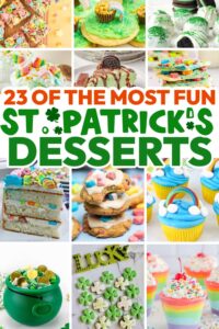 st. patrick's day dessert recipes easy and fun