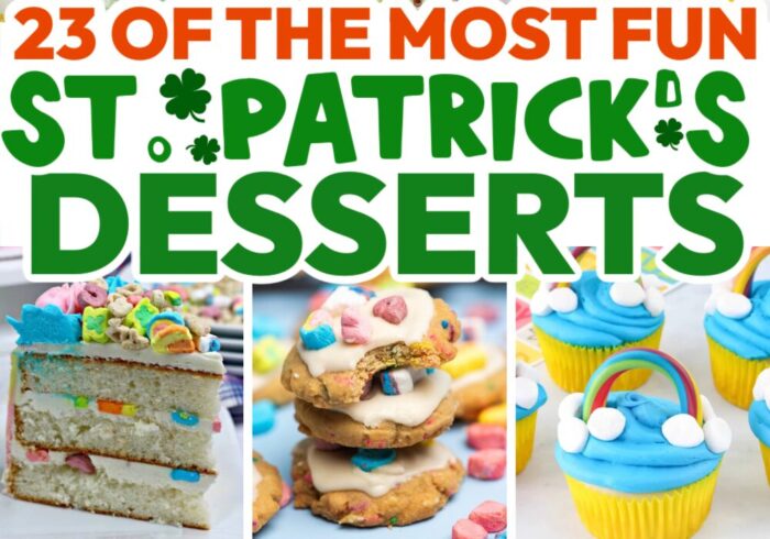 st. patrick's day dessert recipes easy and fun