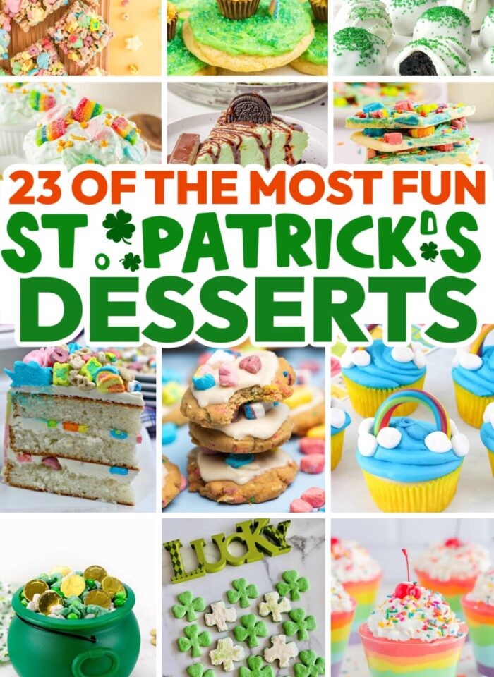 st. patrick's day dessert recipes easy and fun