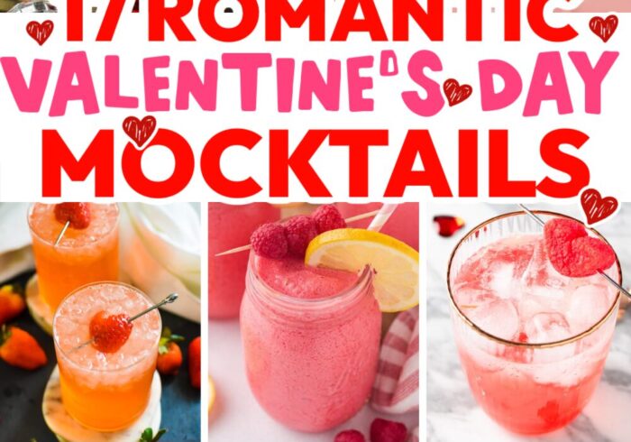 valentine's day mocktails