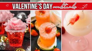 valentine's mocktails