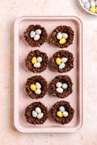 birds nest cookies no bake