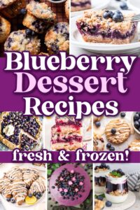 blueberry dessert recipes