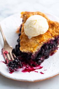 blueberry pie