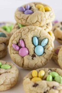 bunny chocolate chip cookies