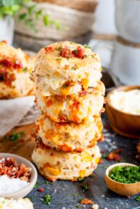 cheddar bacon scones