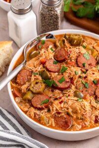 chicken sausage gumbo