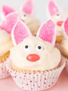 easter bunny cupcakes