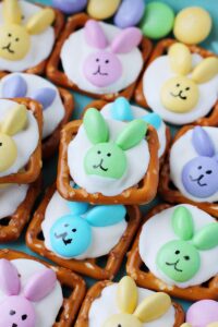 bunny pretzels