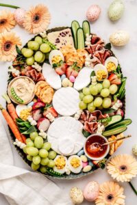 easter charcuterie board