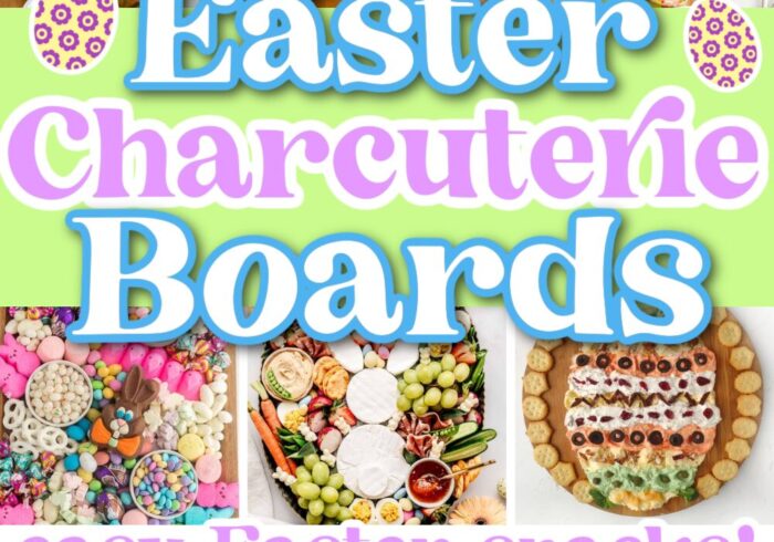 easter charcuterie board ideas easy