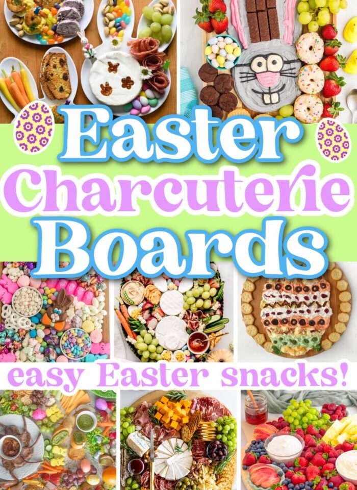 easter charcuterie board ideas easy