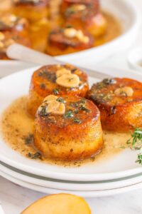 garlic butter fondant potatoes