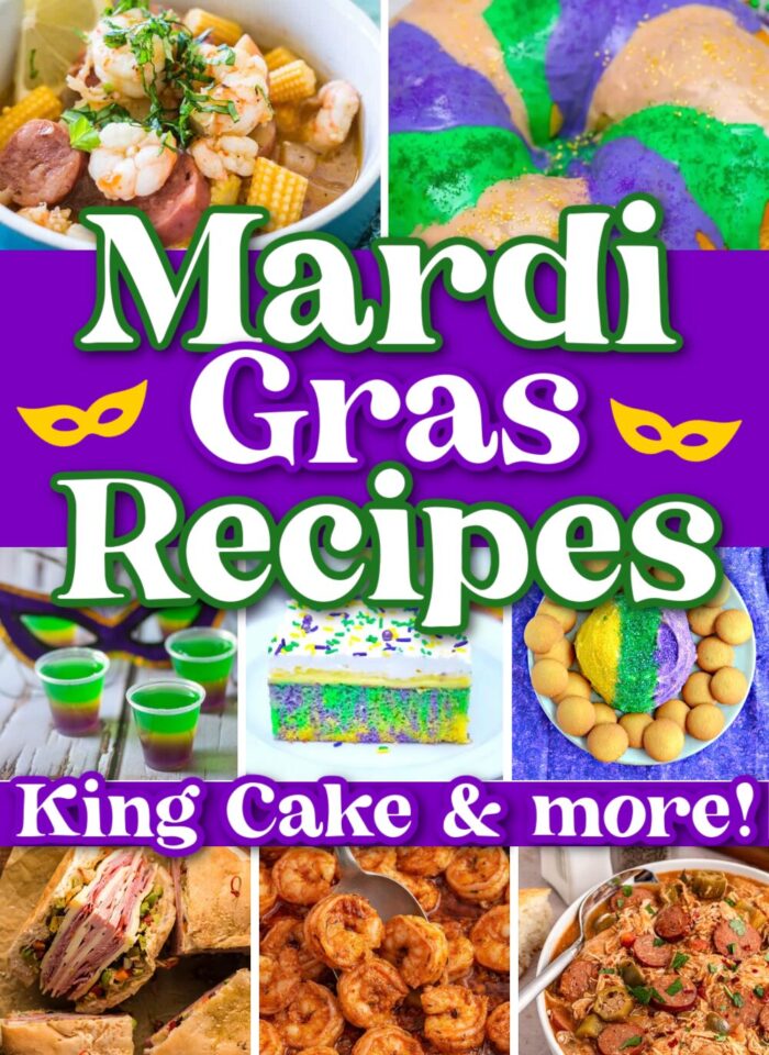 mardi gras recipes party