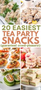 tea party snacks