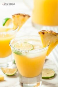 big batch pineapple margarita