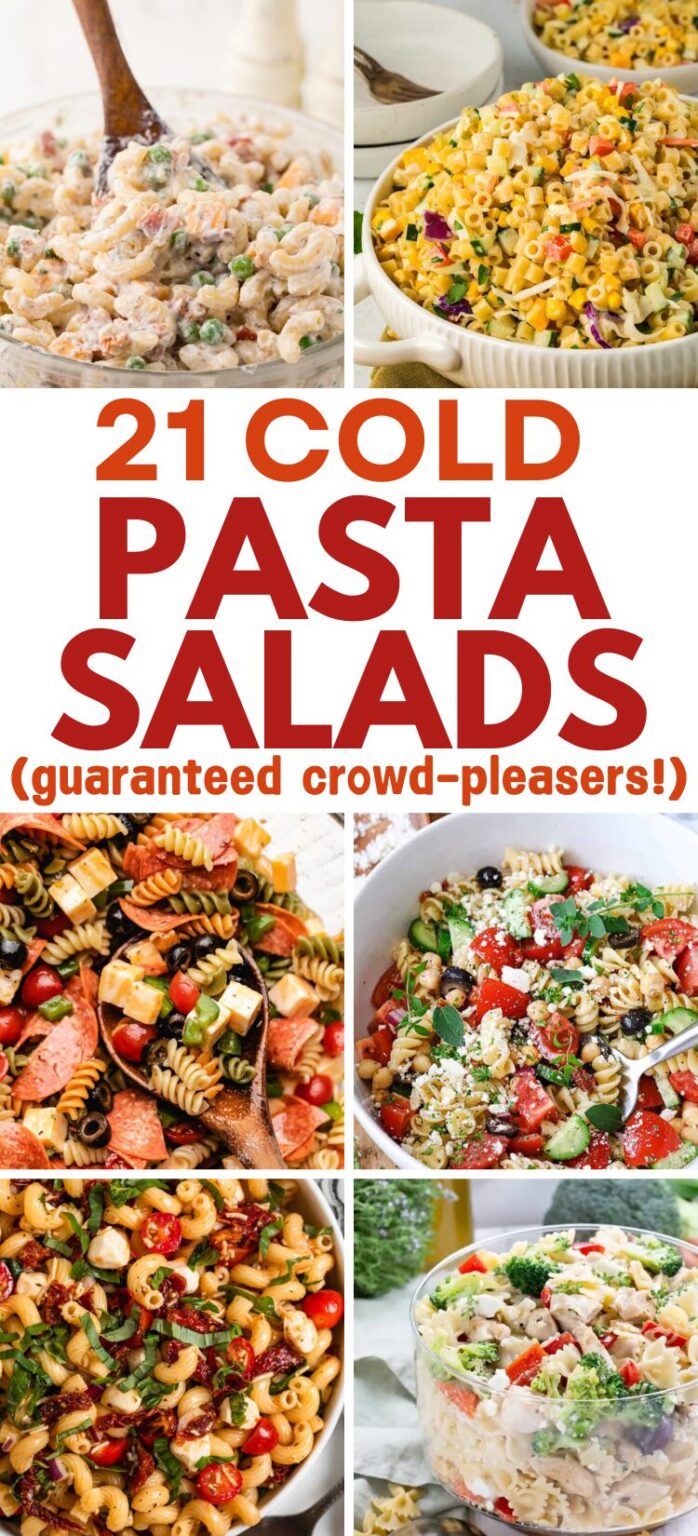 21 Best Cold Pasta Salad Recipes for a Crowd - ZEN AND HONEY