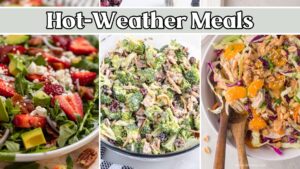 healthy summer dinner recipes