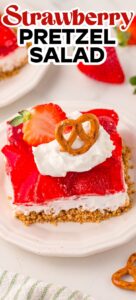 strawberry pretzel salad recipe easy