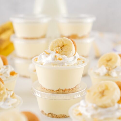 banana pudding shots