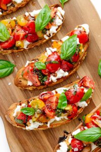 burrata bruschetta