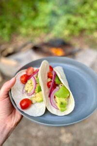 camping breakfast tacos