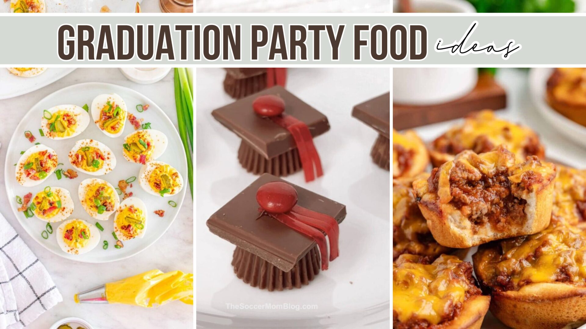 Graduation Foo 18 Easy Graduation Party Food Ideas That'll Get an A+ - ZEN AND HONEY