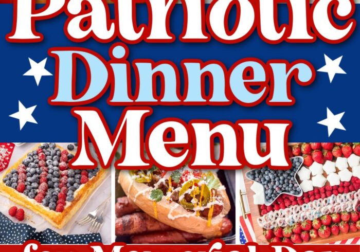 memorial day dinner menu