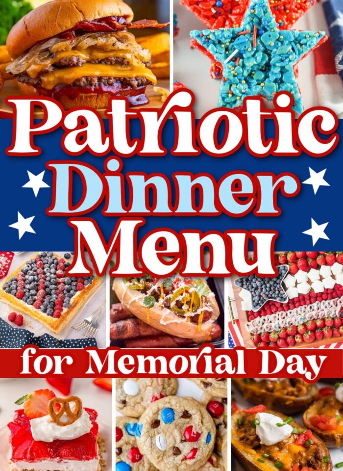 memorial day dinner menu