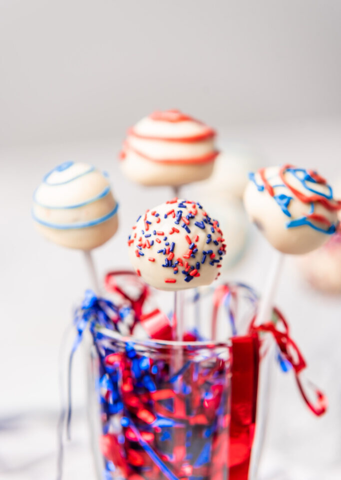 red white and blue treats