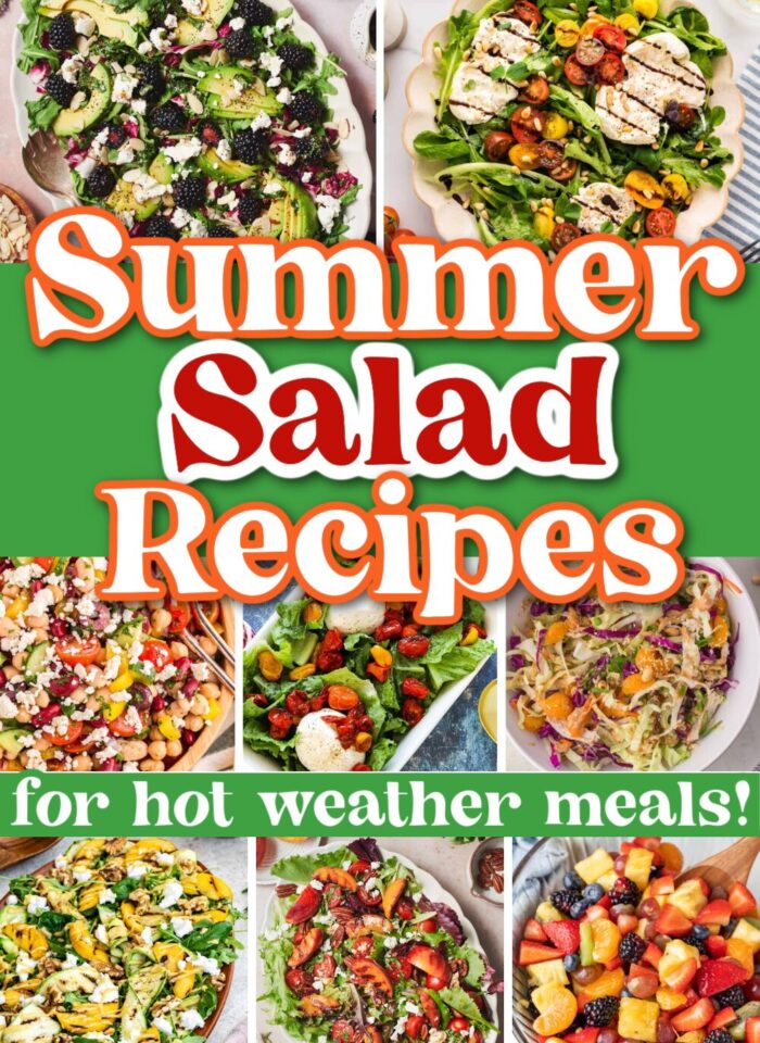 19 Crisp Summer Salad Recipes for Hot Weather Meals