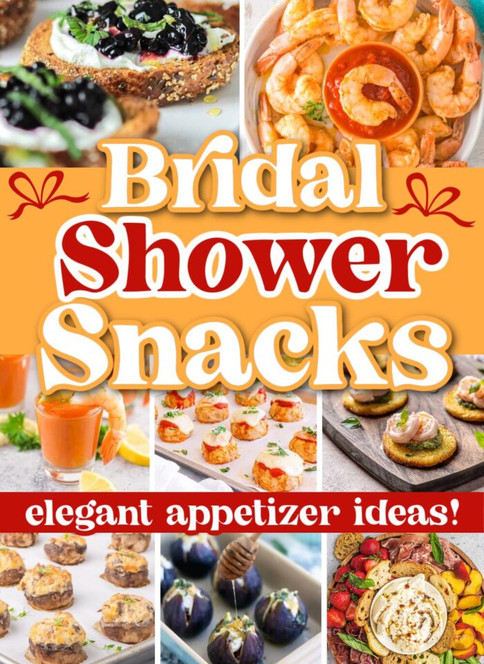 bridal shower snacks