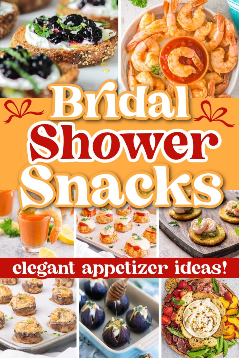 18 Easy Bridal Shower Appetizers for Elegant Bites ZEN AND HONEY