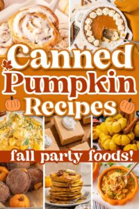 canned pumpkin recipe ideas