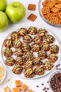 caramel apple bites