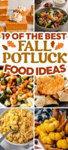 fall party potluck food