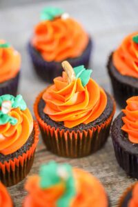 pumpkin cupcakes