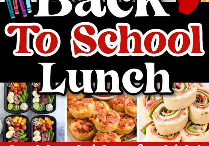 back to school lunch for kids