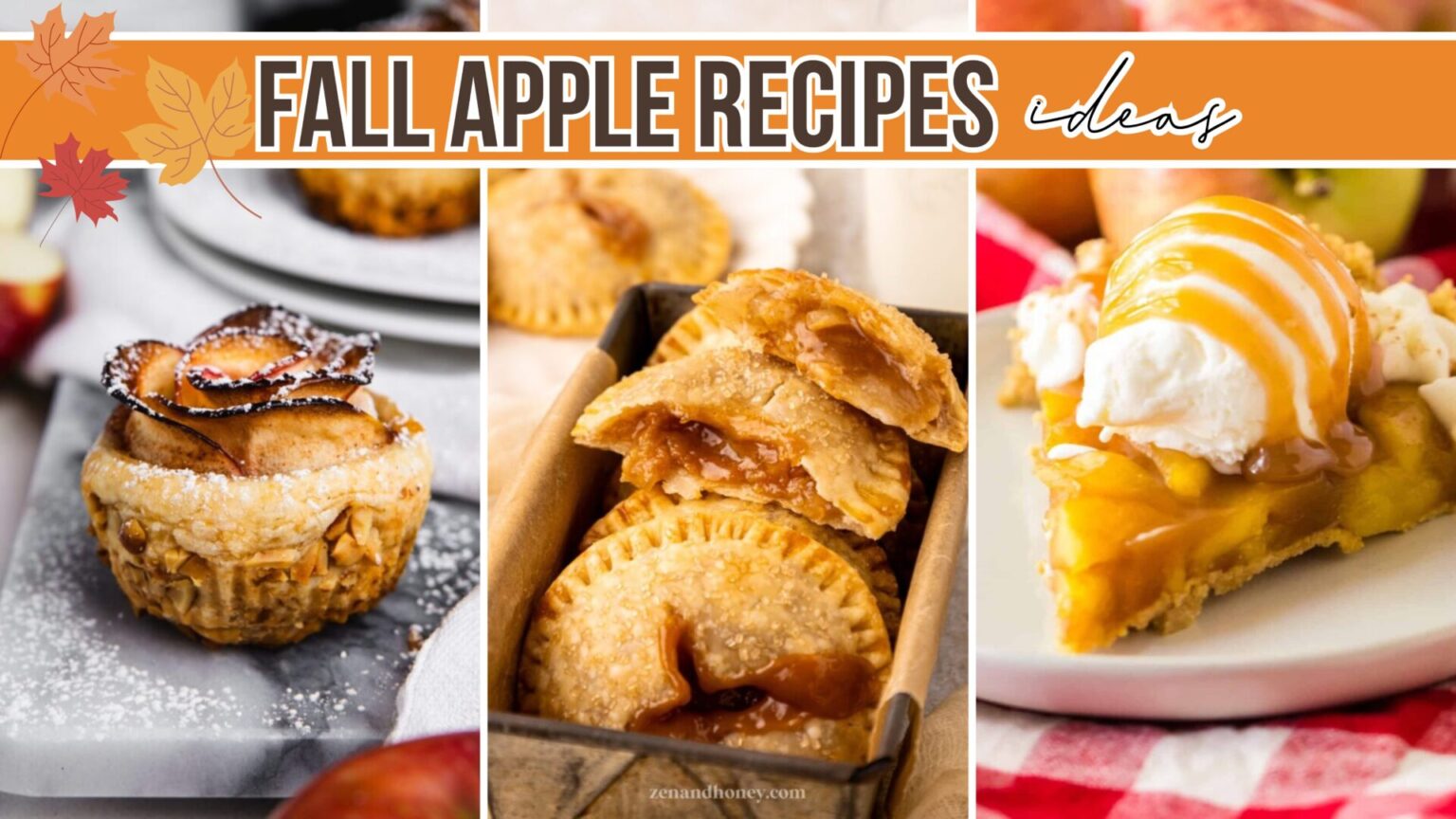 23 Sweet & Savory Fall Apple Recipes - ZEN AND HONEY