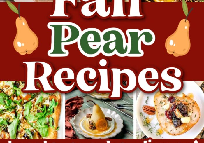 fall pear recipes
