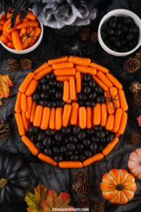 halloween veggie tray