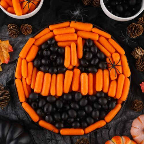 halloween veggie tray
