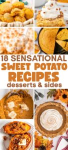 sweet potato desserts side dishes