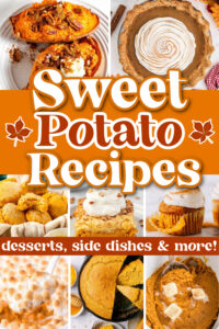 sweet potato recipes