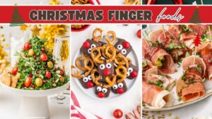 christmas finger foods